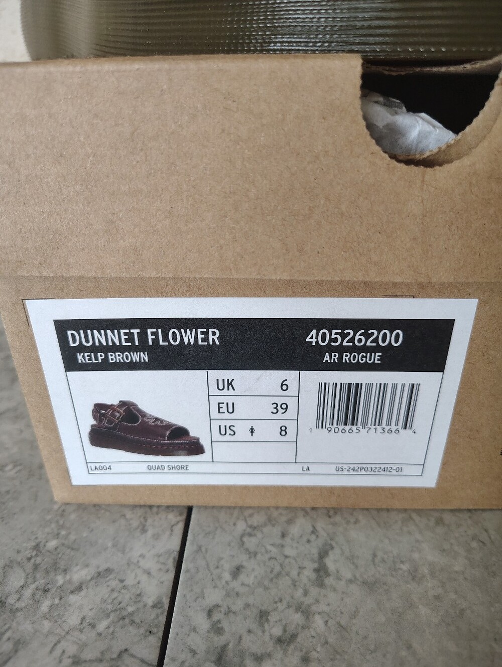 Dr. Martens Dunnet Flower Platform Sandals Y2K Women's Vintage - Picture 16 of 16